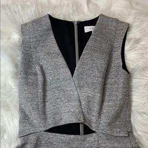 Derek Lam Grey flare dress